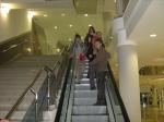 Форумчане впервые увидели эскалатор...